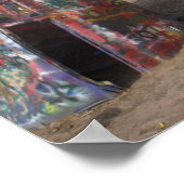 Cadillac Ranch Poster (Ecke)