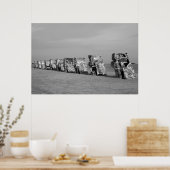 Cadillac Ranch Poster (Küche)