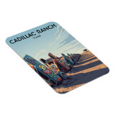 Cadillac Ranch Texas Reise Magnet (Rechte Seite)