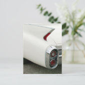 Cadillac Tail Fin and Taillights Postcard Postkarte (Stehend Vorderseite)