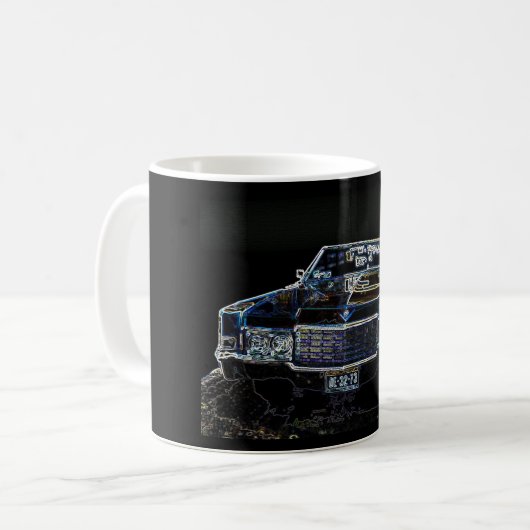 Cadillac-Tasse Kaffeetasse (Vorderseite Links)