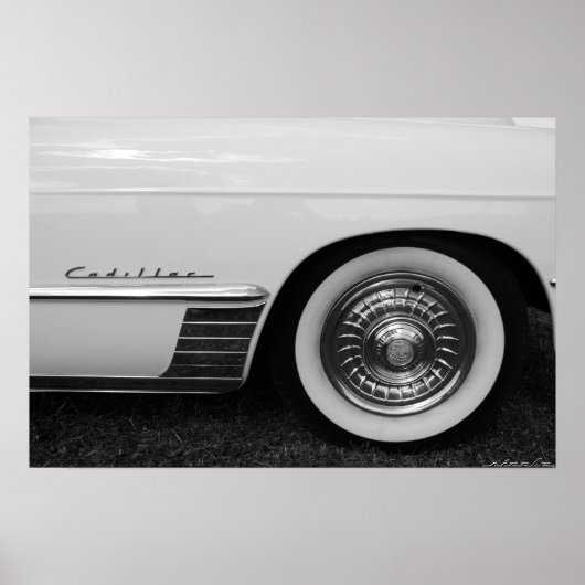 Cadillac Wheel Poster (Vorne)