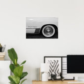 Cadillac Wheel Poster (Heimbüro)