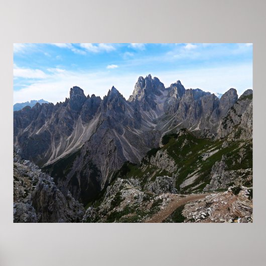 Cadini di Misurina Poster (Vorne)
