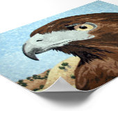 Cadir - Red-Schwanz Hawk Poster (Ecke)