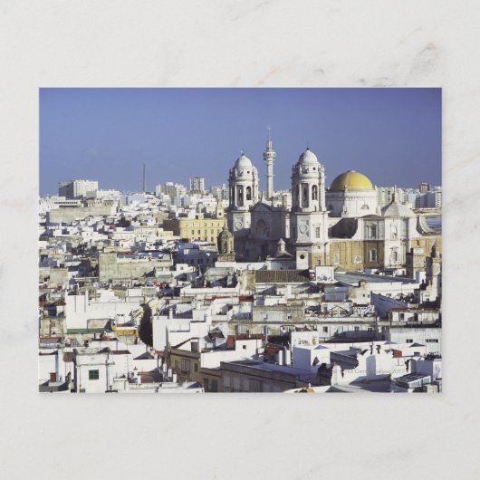 Cadiz City, Spanien Postkarte (Vorderseite)
