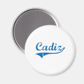 Cadiz Kentucky Classic Design Magnet (Vorderseite/Rückseite)