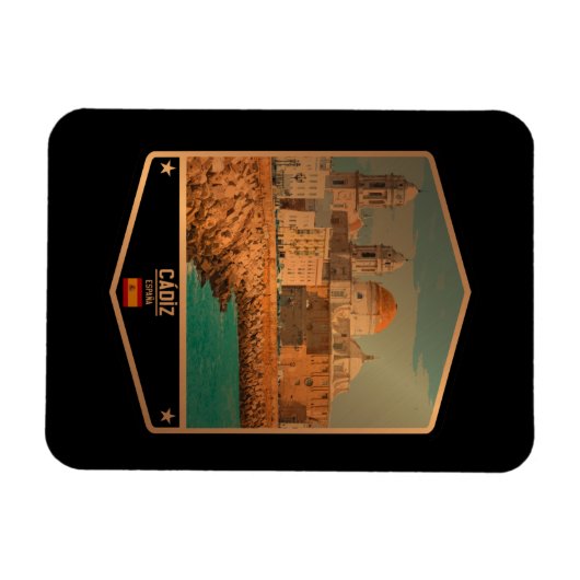 Cádiz Magnet (Horizontal)