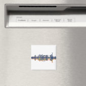 Cádiz Skyline Magnet (In Situ (Geschirrspüler))