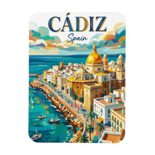 Cádiz Spanien Magnet