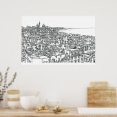 Cadiz Spanien Poster (Küche)