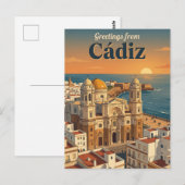 Cádiz Spanien Postkarte (Vorne/Hinten)
