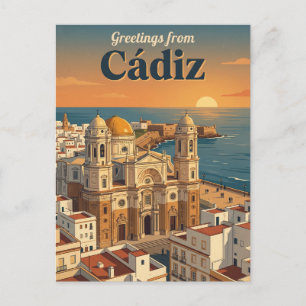 Cádiz Spanien Postkarte