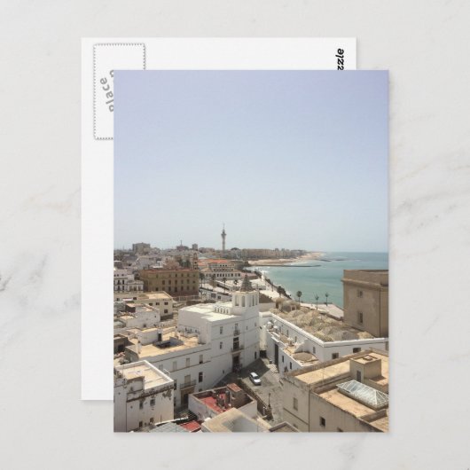Cadiz, Spanien Postkarte (Vorne/Hinten)