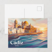 Cádiz Spanien Postkarte (Vorne/Hinten)