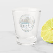 Cádiz Spanien Schnapsglas (Rückseite)