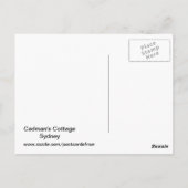 Cadmans Hütte, Sydney Postkarte (Rückseite)