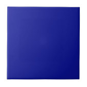 Cadmium Blue Solid Color Fliese (Vorderseite)
