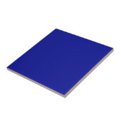 Cadmium Blue Solid Color Fliese (Seite)