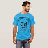 Cadmium-Element (schwarz) T-Shirt (Vorne ganz)