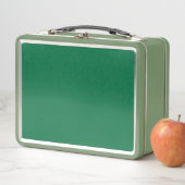 Cadmium green (solid color) metall brotdose (Beispiel)