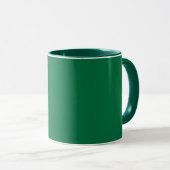 Cadmium green (solid color) tasse (VorderseiteRechts)