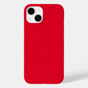 Cadmium Red Solid Color Case-Mate iPhone 14 Hülle
