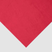 Cadmium Red Solid Color Seidenpapier (Detail)