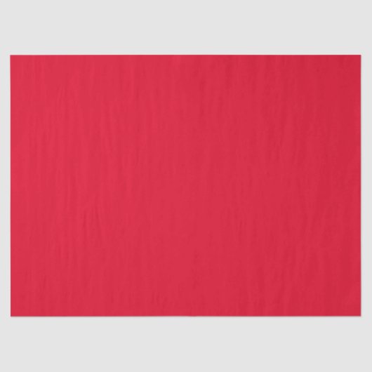 Cadmium Red Solid Color Seidenpapier (Vorderseite)