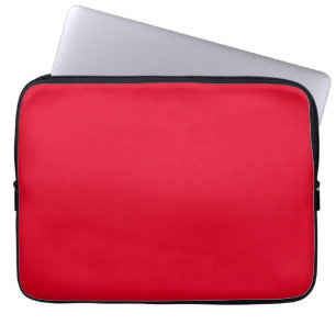 Cadmiumrot Vollton Laptopschutzhülle
