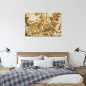 Cadmus, der kurz davor ist, einen Drachen anzugrei Leinwanddruck (Insitu (Schlafzimmer))