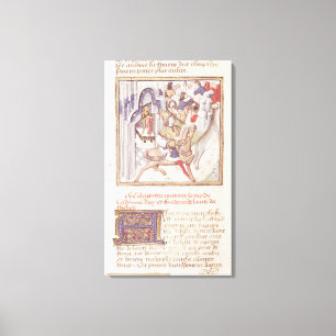 Cadmus, Gründer von Thebes Leinwanddruck