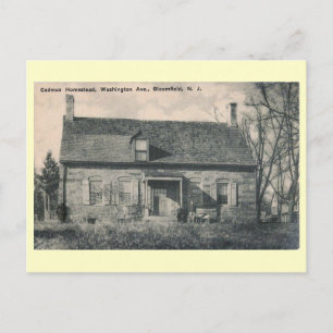 Cadmus-Haus, Bloomfield, New Jersey Vintage Postkarte