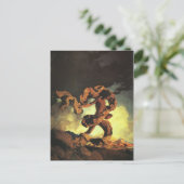 Cadmus sät die Zähne des Drachen, Maxfield Parrish Postkarte (Stehend Vorderseite)