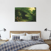 Cadmus und der Drache Leinwanddruck (Insitu (Schlafzimmer))