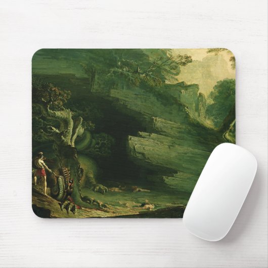 Cadmus und der Drache Mousepad (Mit Mouse)