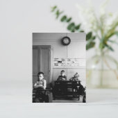 Cadran scolaire 1956 - Robert Doisneau Postkarte (Stehend Vorderseite)