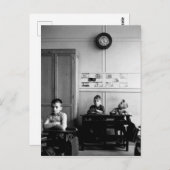 Cadran scolaire 1956 - Robert Doisneau Postkarte (Vorne/Hinten)