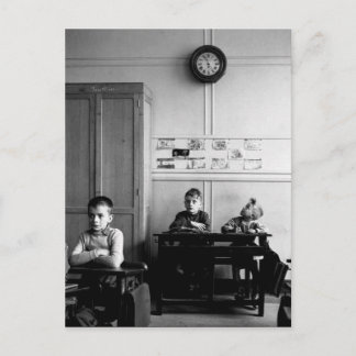 Cadran scolaire 1956 - Robert Doisneau Postkarte