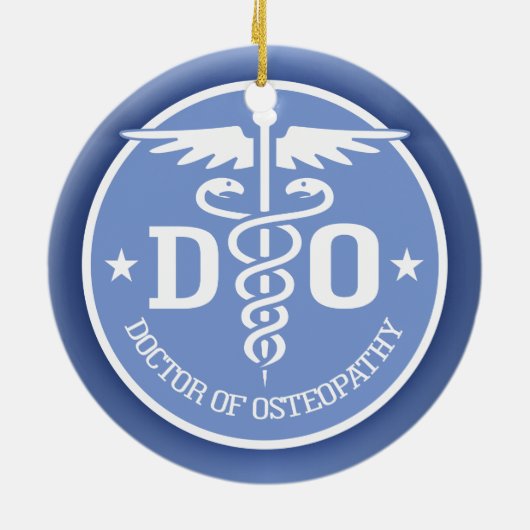 Caduceus 2 keramikornament (Hinten)