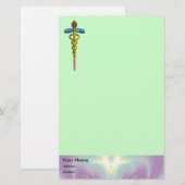 CADUCEUS 3 BRIEFPAPIER (Vorne/Hinten)