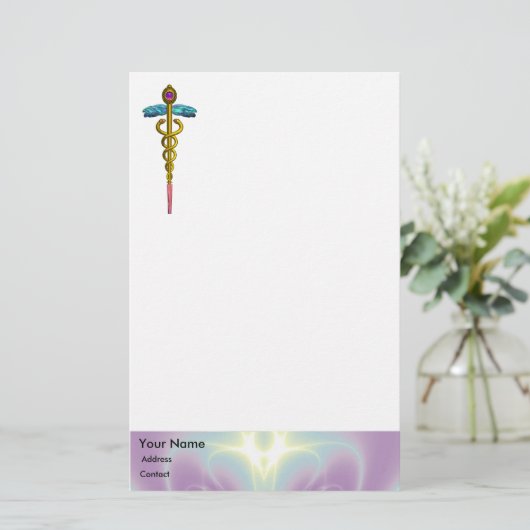 CADUCEUS 3 BRIEFPAPIER (Stehend Vorderseite)