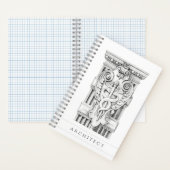 CADUCEUS 5.5x8.5 SpiralNotebook Notizblock (Innen)