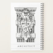 CADUCEUS 5.5x8.5 SpiralNotebook Notizblock (Rückseite)