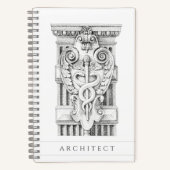 CADUCEUS 5.5x8.5 SpiralNotebook Notizblock (Vorderseite)