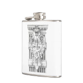 CADUCEUS 6oz Vinyl Wrapped Flask Flachmann (Links)
