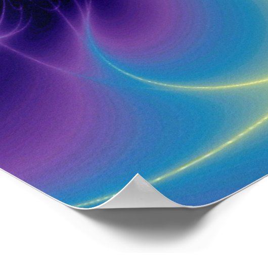 CADUCEUS AND 7 CHAKRAS , lebhafter Goldametist Poster (Ecke)