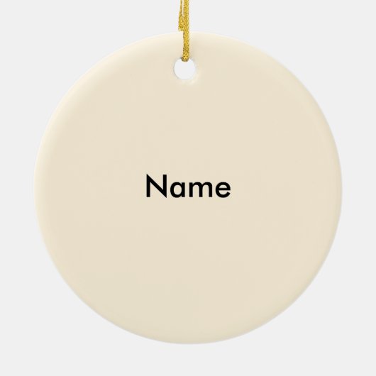 Caduceus Ärzteassistent Keramikornament (Hinten)