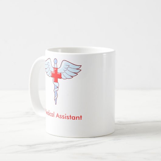 Caduceus-Assistenzarzt Kaffeetasse (Vorderseite Links)