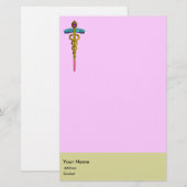 CADUCEUS BRIEFPAPIER (Vorne/Hinten)